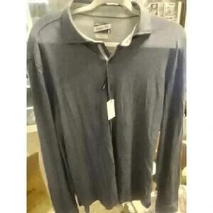 Johnnie-O Button Up Shirt Blue M CR2